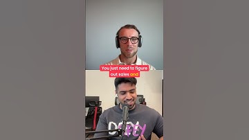 Sales can solve all problems | Jelle Buth & Talha Asif