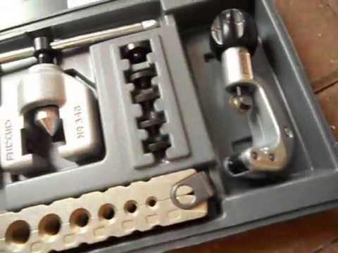 How To Flare A Brake Line >> Ridgid 345 DL flare tool review DOUBLE flare brake line ... How To Flare A Brake Line >> Ridgid 345 DL flare tool review DOUBLE flare brake line ...