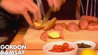Perfect chips with Chris Moyles | Gordon Ramsay