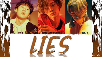 JUNG JINHYEONG - "LIES" ft. SIK-K ft. PH-1 (Color Coded Lyrics Eng/Rom/Han/가사)