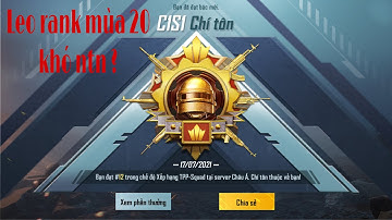 cách cày rank chí tôn pubg mobile ss20 - chiến thuật đi bo