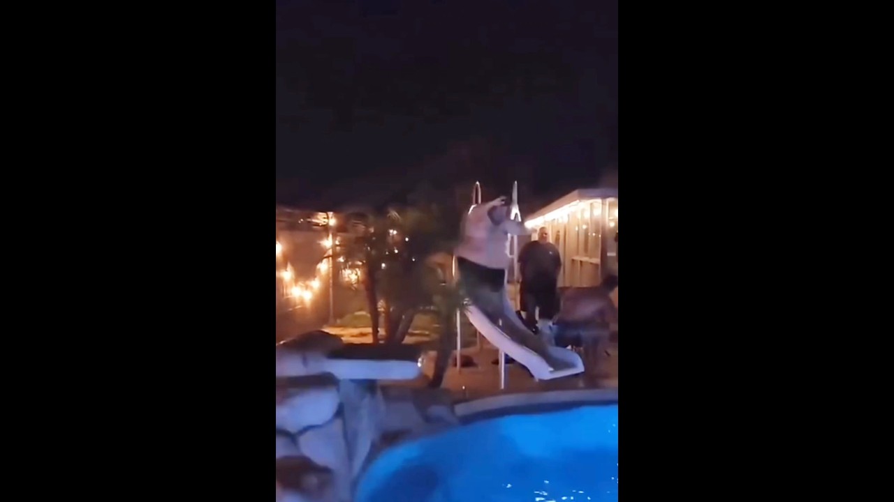 Water Slide Breaks Fun Fails & Falls!😉 