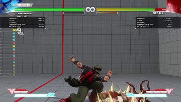 Rashid safe dive kick after far hitting medium mixer (normal recovery)