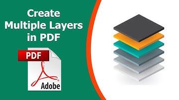 How to create multiple layers in pdf file using Adobe Acrobat Pro DC 2022