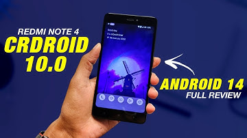 CrDroid 10.0 For Redmi Note 4 | Android 14 | Bugs & Features | Full Detailed Review