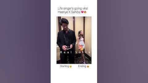 Thumbnail of Heeriye x Sahiba || Dulquer Salman , Vijay Deverakonda , Jasleen Royal  x Real Voice