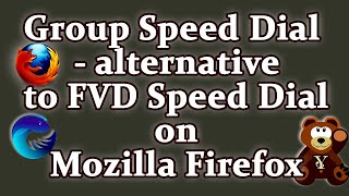 Group Speed Dial as an Alternative to FVD Speed Dial in Mozilla Firefox screenshot 4