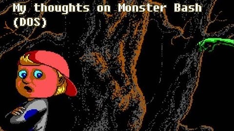My thoughts on Monster Bash (DOS Review) [Gidro