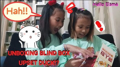 UNBOXING BLIND BOX UPSET DUCK!?#halloelsma #upsetduck