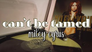 can't be tamed - miley cyrus | vinyl version