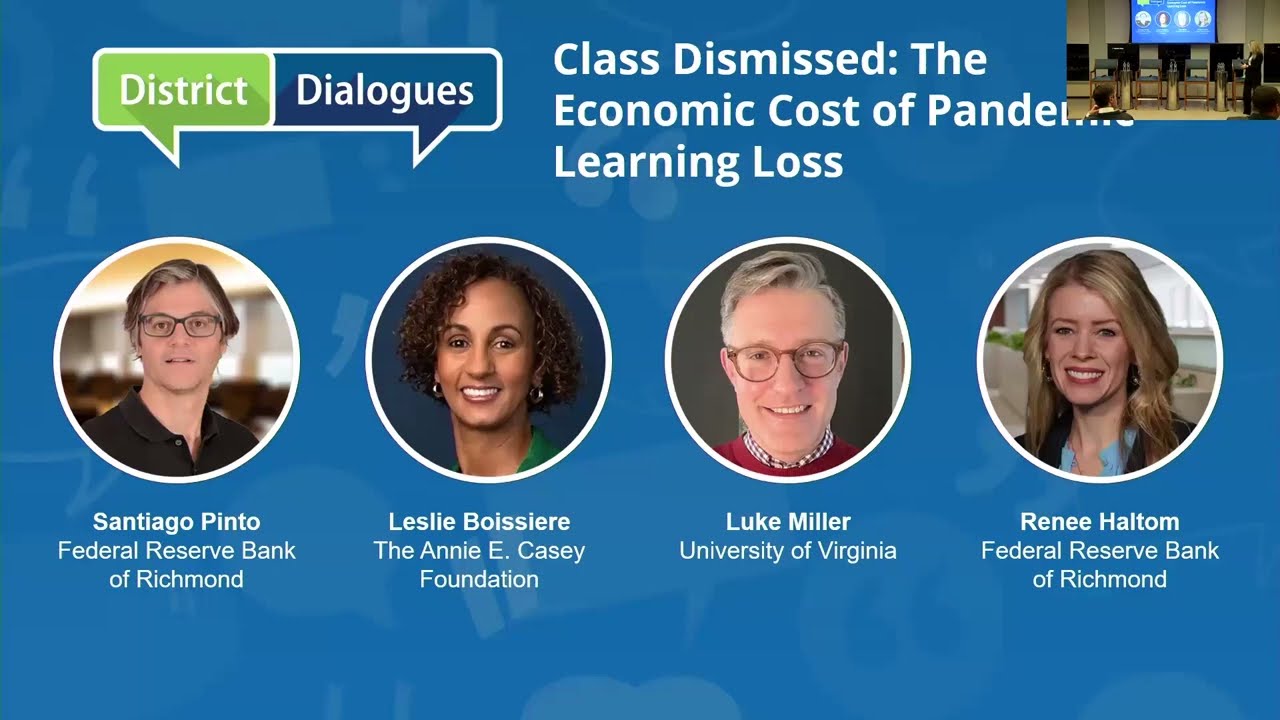 District Dialogues: The Economic Cost of Pandemic Learning Loss
