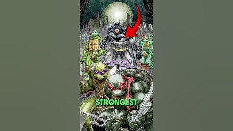 The Strongest Teenage Mutant Ninja Turtle 🔥😱