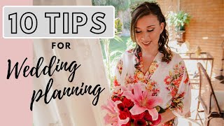 10 TIPS FOR WEDDING PLANNING || How I Planned My Wedding in 3 Months + My Wedding Day Video