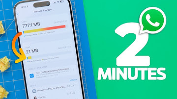 Hoe maak je SNEL WhatsApp-opslag vrij!