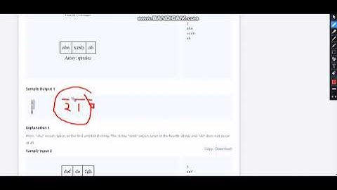Sparse Arrays | Hacker Rank Solution 2021 | #java #competetiveprogramming #hackerrank