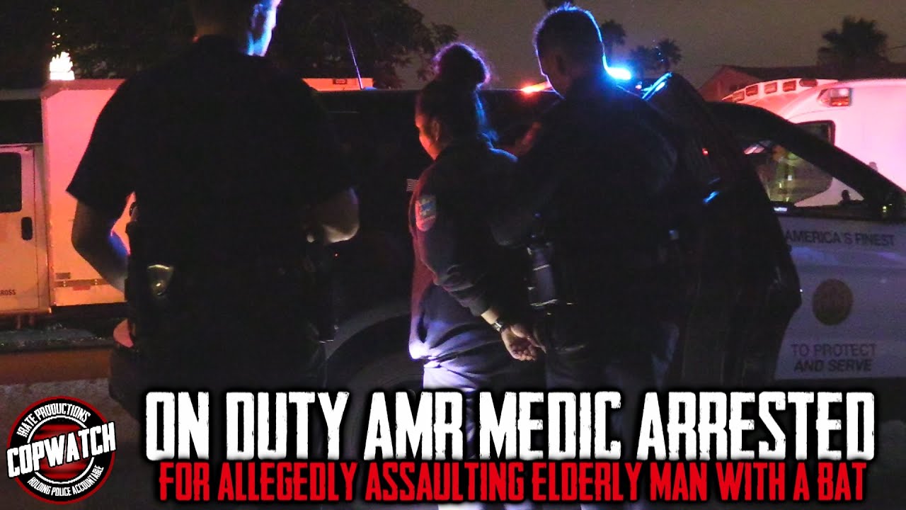 On Duty AMR Medic Arrested for Allegedly Assaulting Elderly Man with a ...