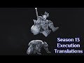 For Honor Season 13 Execution Translations
