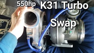 K31 Turbo Swap 550hp Detroit 60 Replacement Upgrade Performance Diesel Boost Semi Truck from 171702 by Eric Wrench Motors 12,846 views 1 year ago 9 minutes, 42 seconds