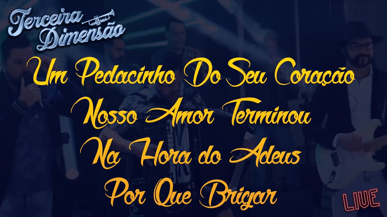 Um P. do Seu Coração- Nosso Amor Terminou- Na Hora do Adeus- Por Que Brigar/  Terceira Dimensão
