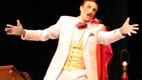 Tenor John Kapusta performs as Sellem in the aucti...