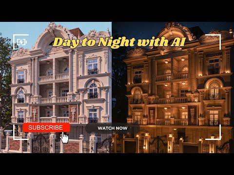 حو ل اللقطة النهارية إلى ليلية باستخدام الذكاء الاصطناعي     