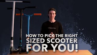 How To Choose the Right Sized Scooter | Scooter Hut Tutorial
