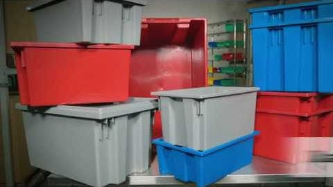 Quantum SNT Series Stack-Nest Plastic Containers