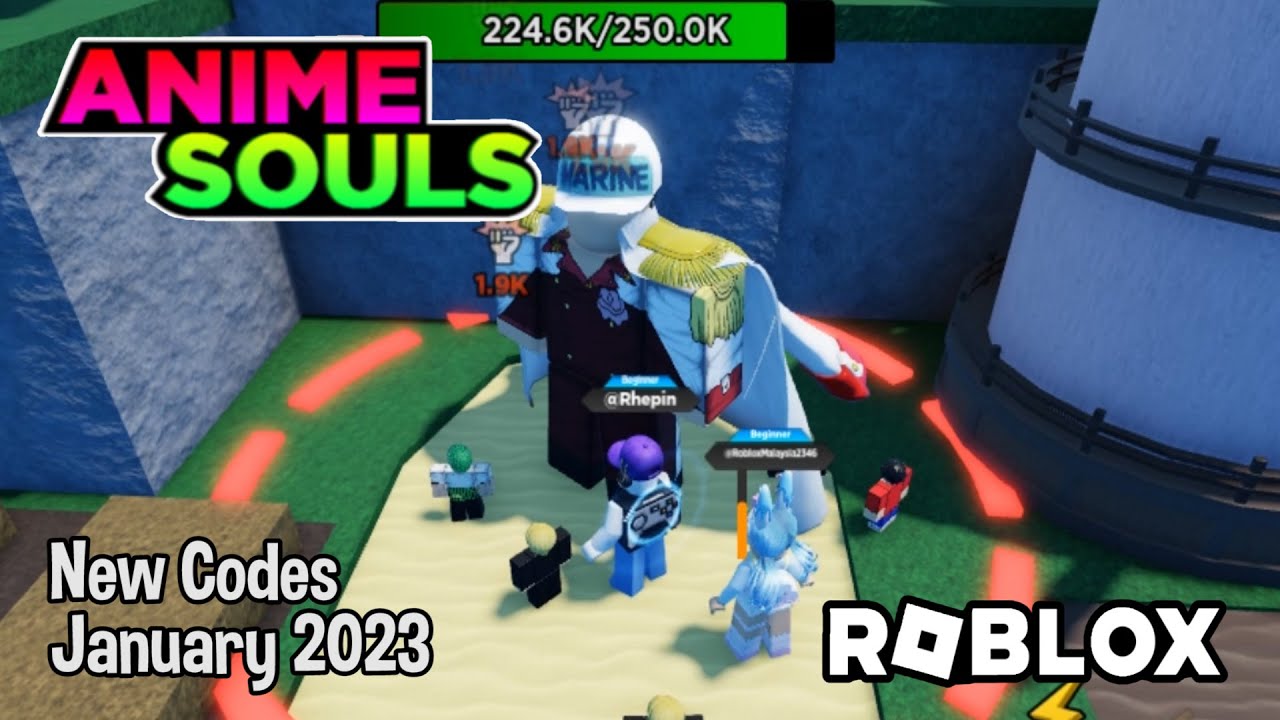 Roblox Anime Souls Simulator New Codes January 2023 