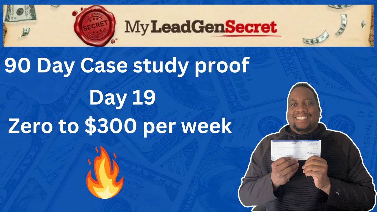 MLGs Case Study with clickbank 300 per week 19
