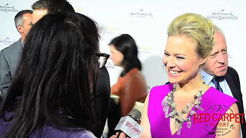 Kristin Booth at the #HallmarkChannel #HallmarkMov...