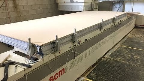 SCM CNC Router, 5 x 12 & Platinum