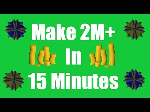 [OSRS] Make 2M+ in 15 Minutes with No Requirements - Oldschool Runescape Money Making Method!