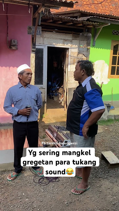 Tukang sound lodong😂 #banyumas #komedi