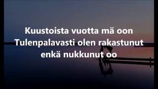 Video thumbnail of "Lauri Tähkä - Morsian [Sanat / Lyrics] [HD]"