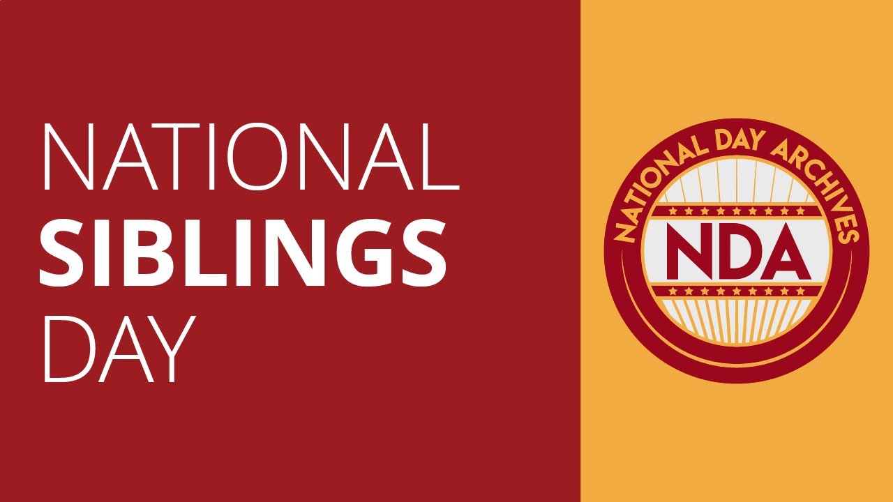 National siblings day celebrated on April 10