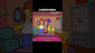 La  mamá de Homero viene a quedarse 🥹😂 | #humor #simpsons #comedy