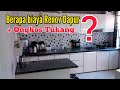 FULL biaya renov Dapur minimalis