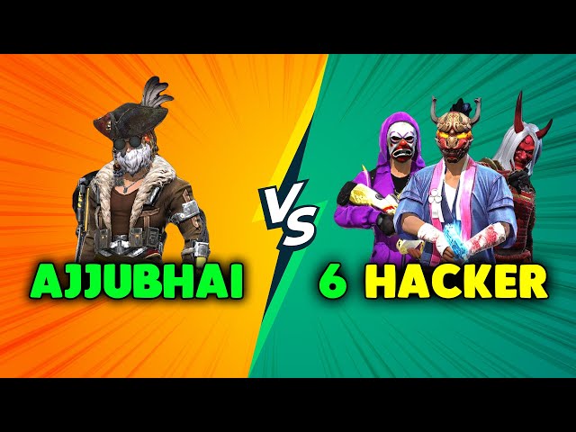 6 Hacker Pro Player vs Ajjubhai Best Clash Squad Gameplay - Garena Free Fire - Total Gaming. class=