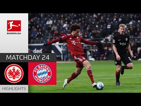 Eintracht  Frankfurt Bayern Munich Goals And Highlights