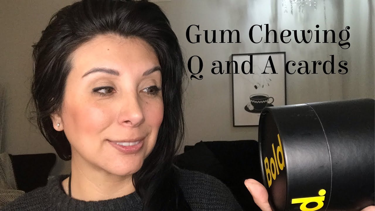 Gum Chewing ASMR: Bold Q and A Session