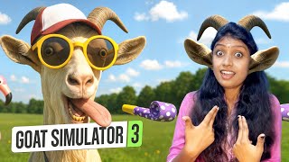 This Game Makes You Laugh 🤣! Goat Simulator 3 Gameplay !!