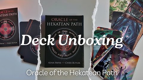 Deck Unboxing: Oracle of the Hekatean Path