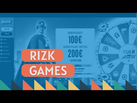 Rizk Casino Games