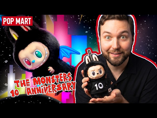Labubu 10th Anniversary Unboxing 🖤 | POP MART Paris & Exhibition