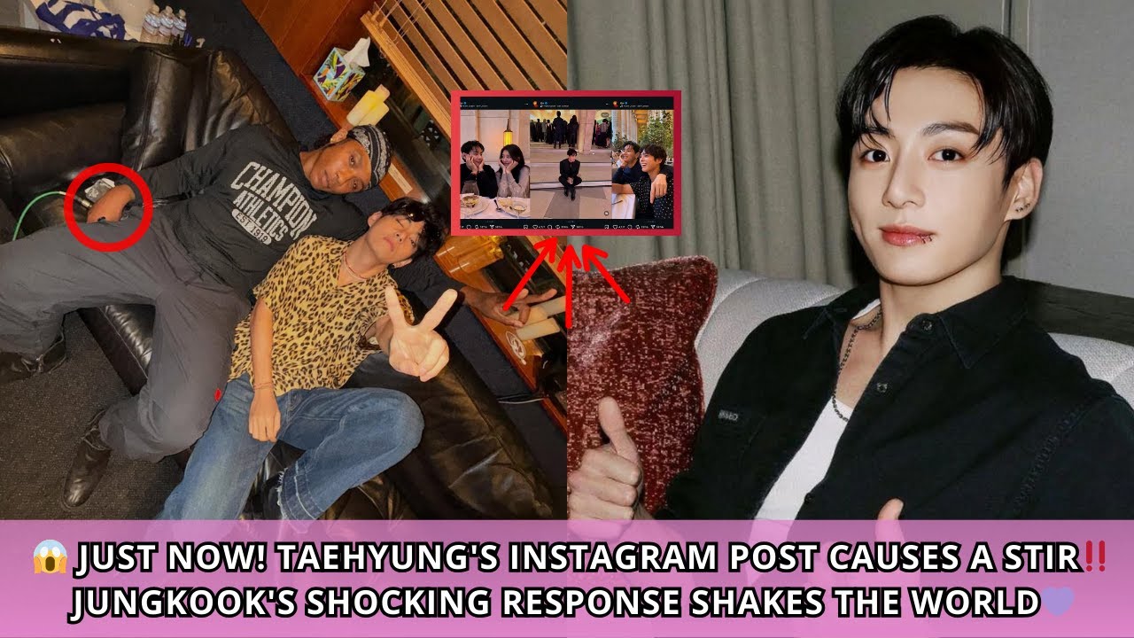 😱 Пост Тэхёна Взорвал Сеть‼️ Реакция Чонгука Потрясла Весь Мир 💥
