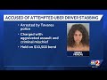 Woman arrested after threatening to kill Uber driver with knife, Tavares police say
