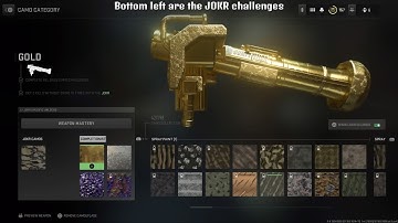 Do this to your JOKR before it gets patched ( How to get the JOKR Gold) Glitch no longer works