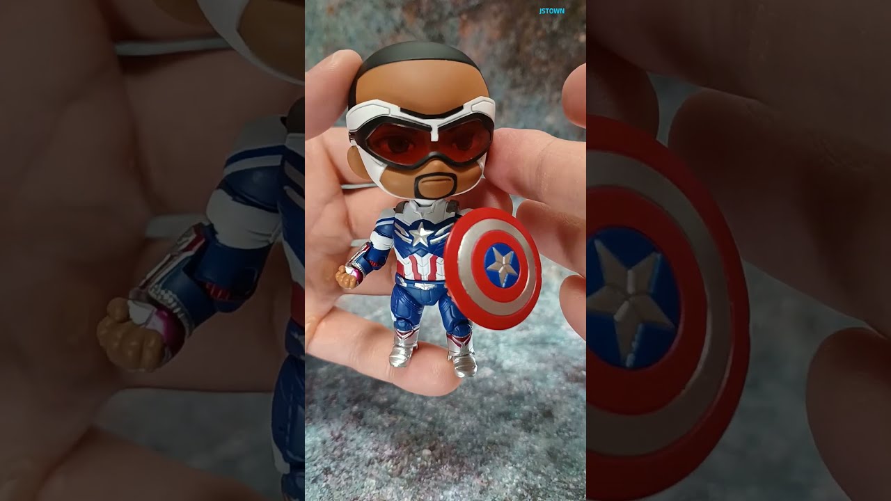 ねんどろいど 1618 DX キャプテン アメリカ サム ウィルソン The Falcon and the Winter Soldier Nendoroid No.1618-DX