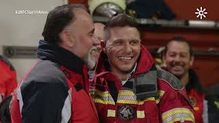 Sorpresa de Joaquín Sánchez al cuerpo de bomberos en la gala Especial 28F