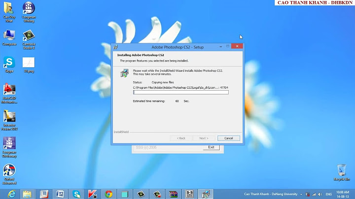 Hướng dẫn cài đặt và crack photoshop cs2